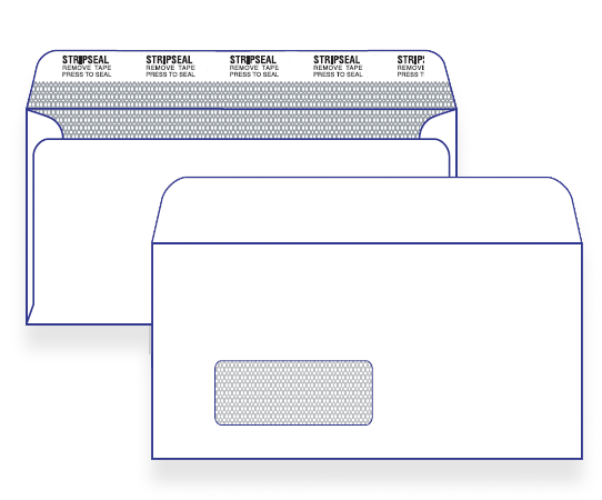 17638 - DLX Barcode Window Face Secretive Peel &amp; Seal