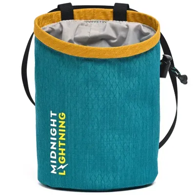 Midnight Lightning Anemone Chalk Bag
