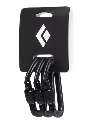 Black Diamond Hotforge Screwgate Carabiner Pack (x3)