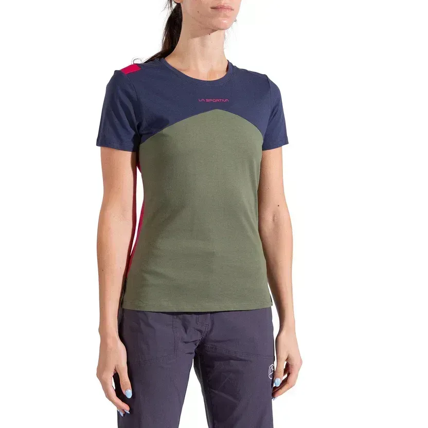 La Sportiva - Roof T-Shirt Women's, Color: Cypress/Night Sky, Size: XS