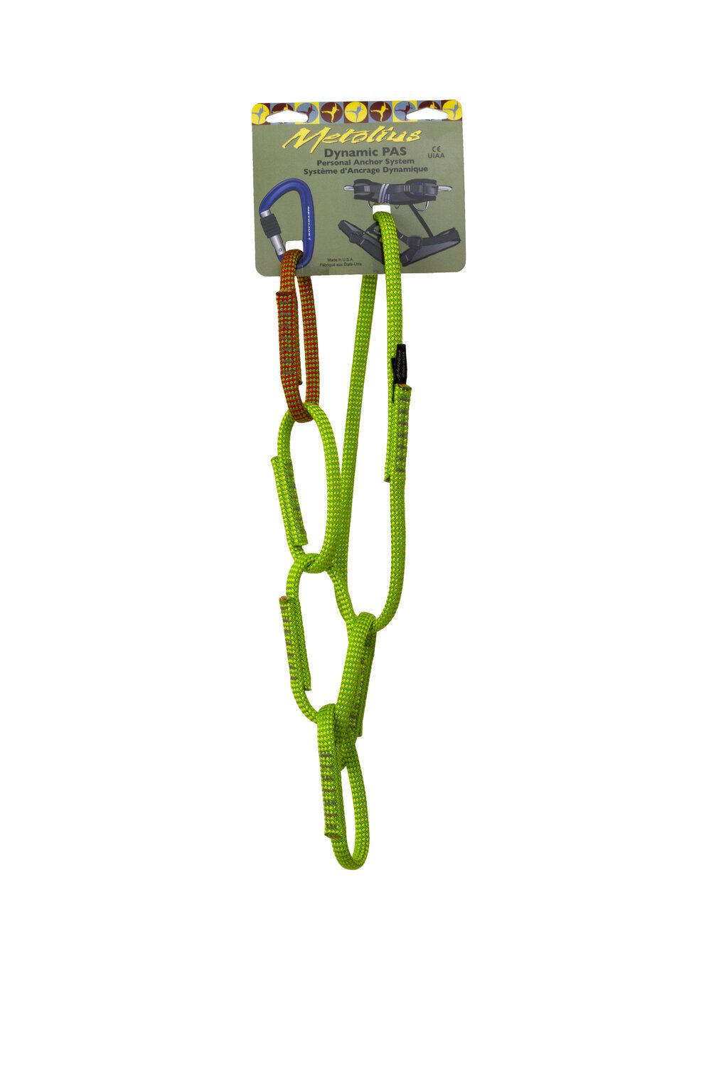 Metolius Dynamic Personal Anchor System, Color: Mostly Green