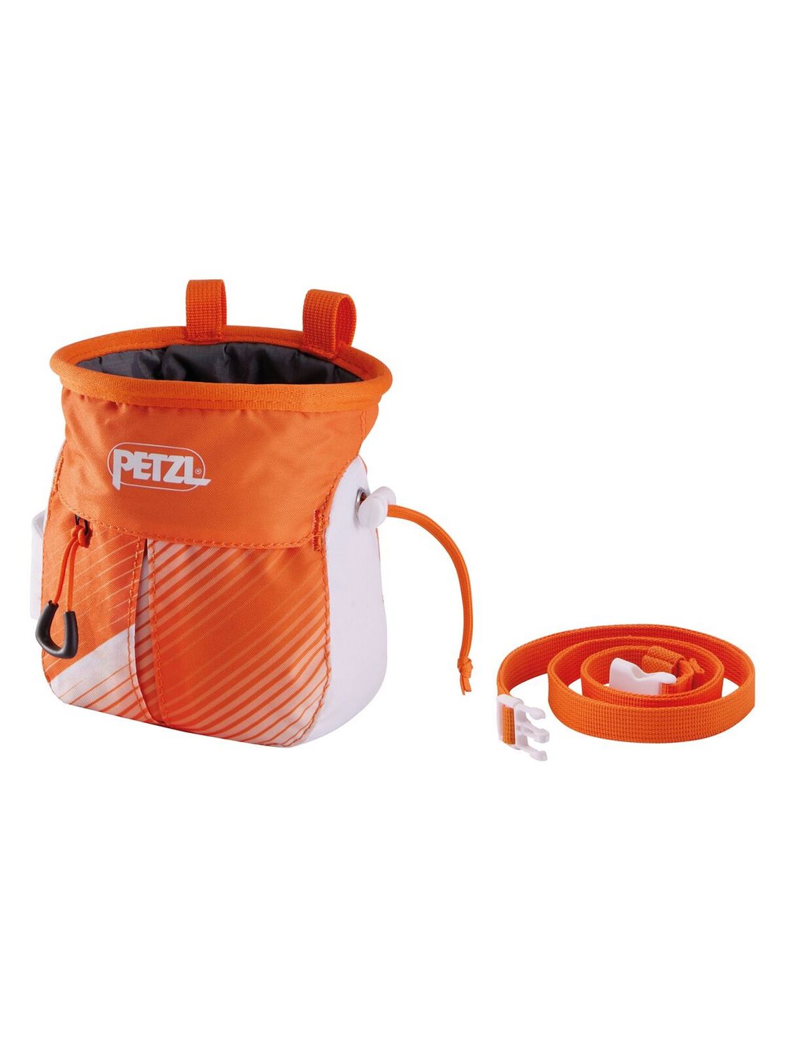 Petzl Sakapoche Chalk Bag Petzl Sakapoche Chalk Bag, Color: Orange/White