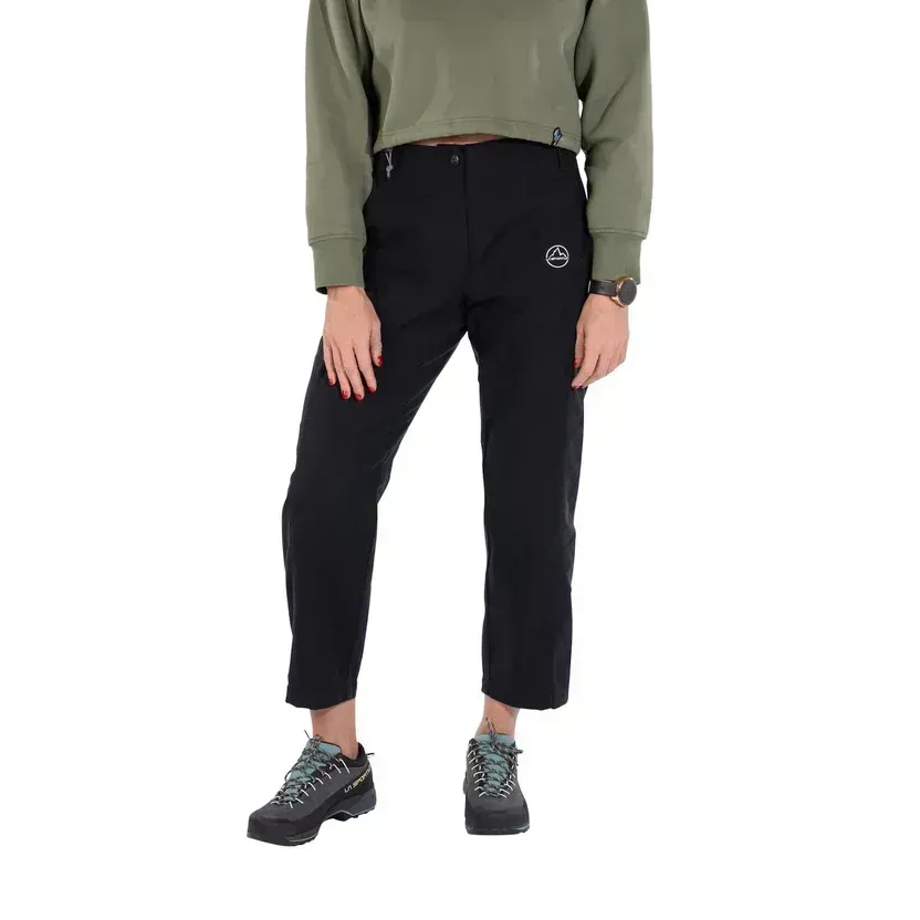 La Sportiva - Highball Pant W, Color: Black/Chalk, Size: XXS