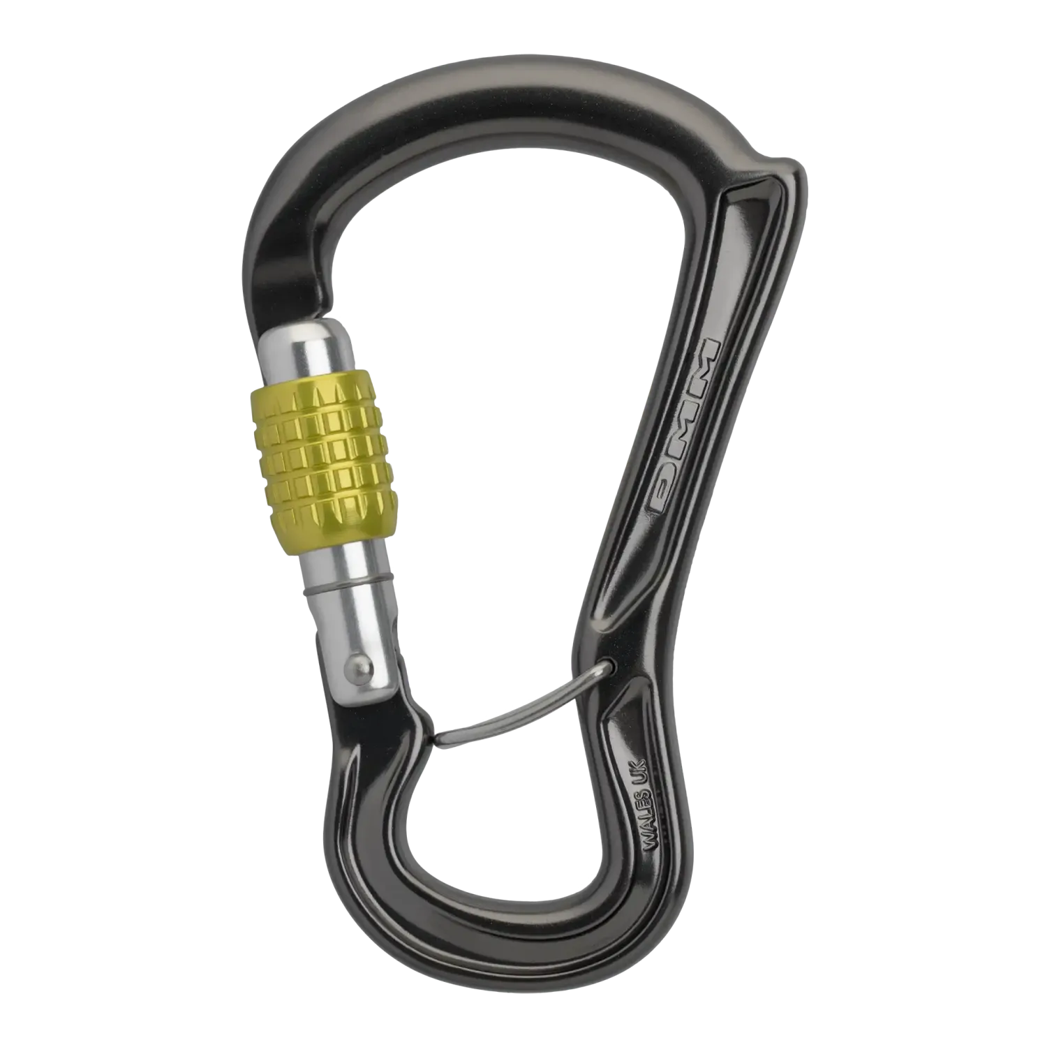 DMM Ceros Screwgate, Color: Titanium/Lime
