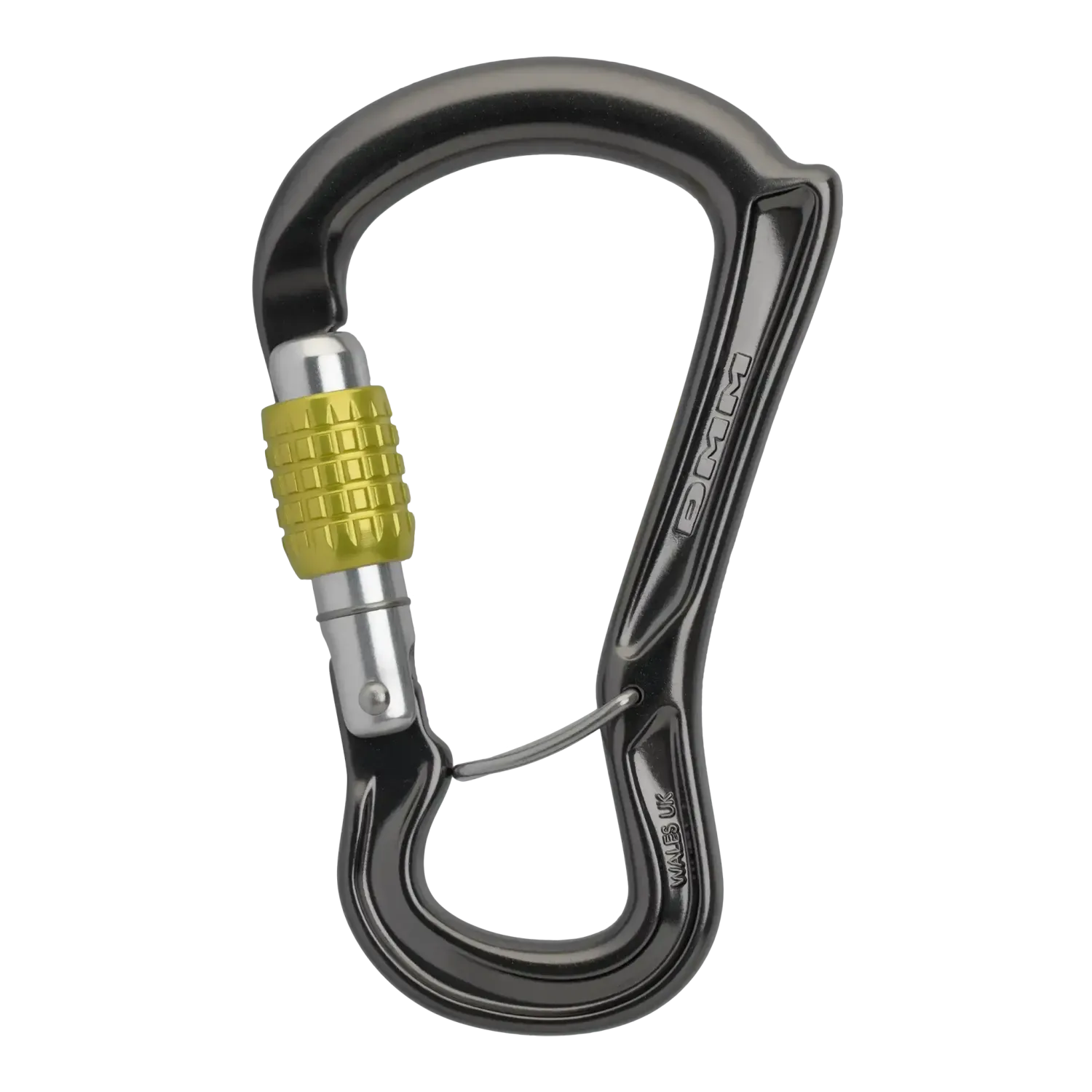 DMM Ceros Screwgate, Color: Titanium/Lime