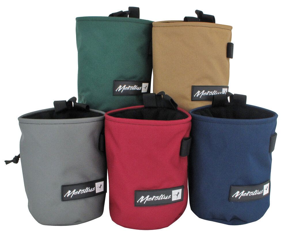 Metolius Comp Chalk Bag, Color: Black