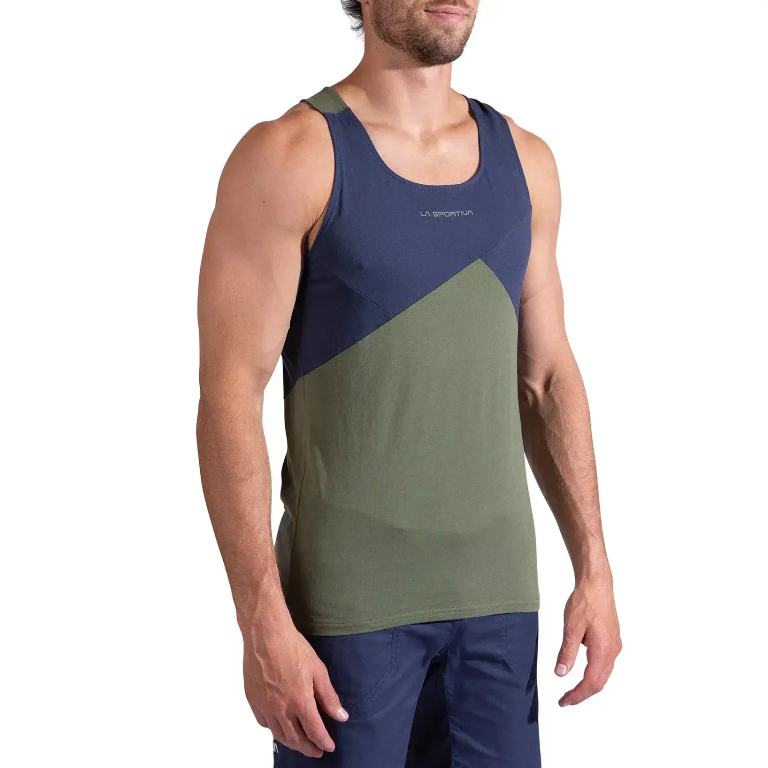La Sportiva - Dude Tank Men's, Color: Cypress/Night Sky, Size: XS
