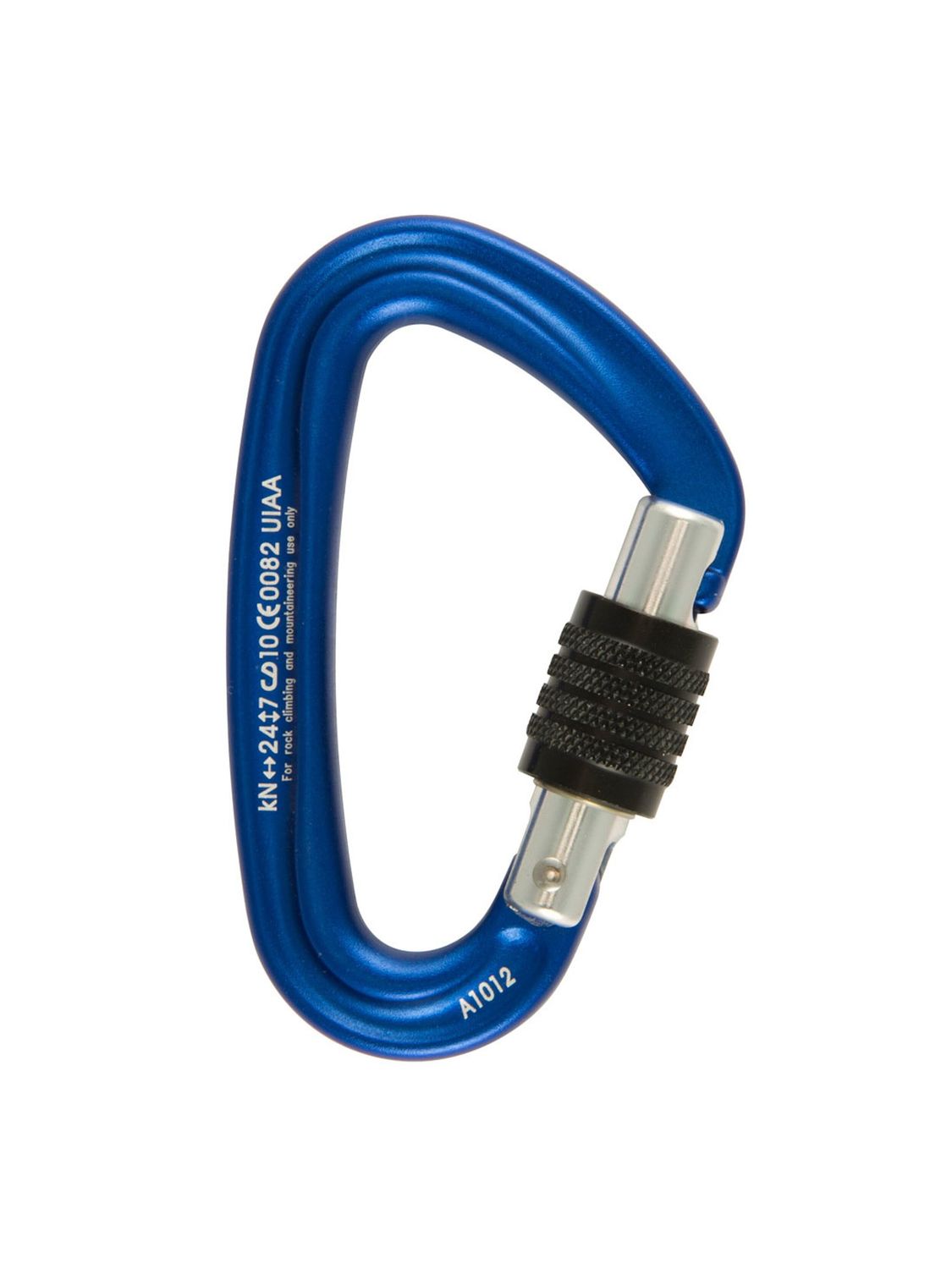 Metolius Bravo Locking Carabiner, Color: Black