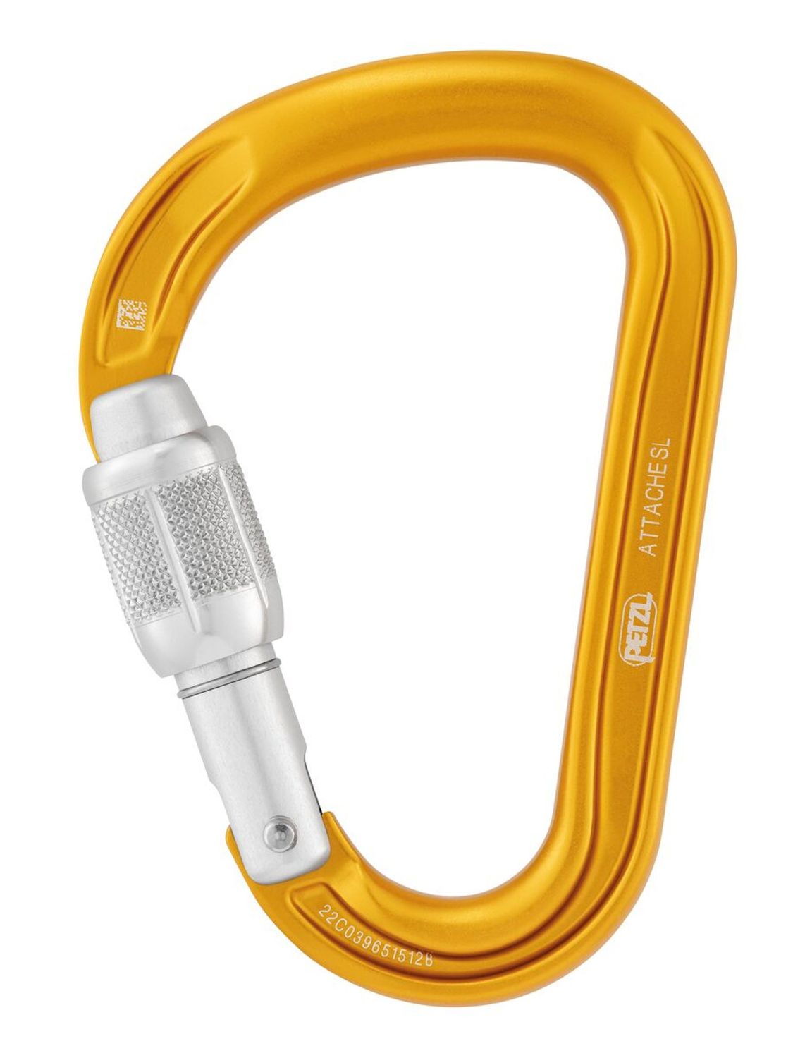 Petzl Attache Carabiner, Color: Grey