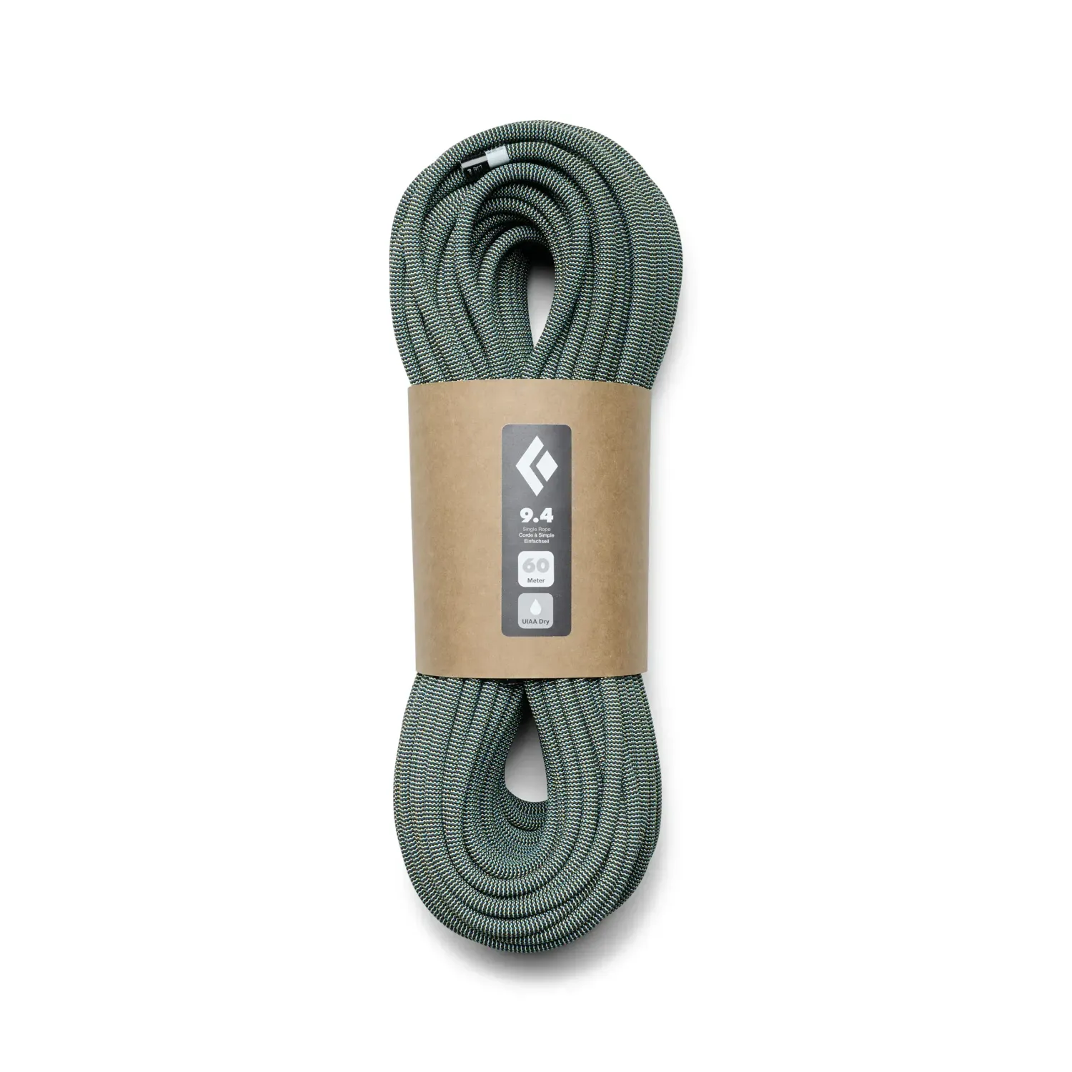 Black Diamond 9.4 Dry Rope, Size: 60 m