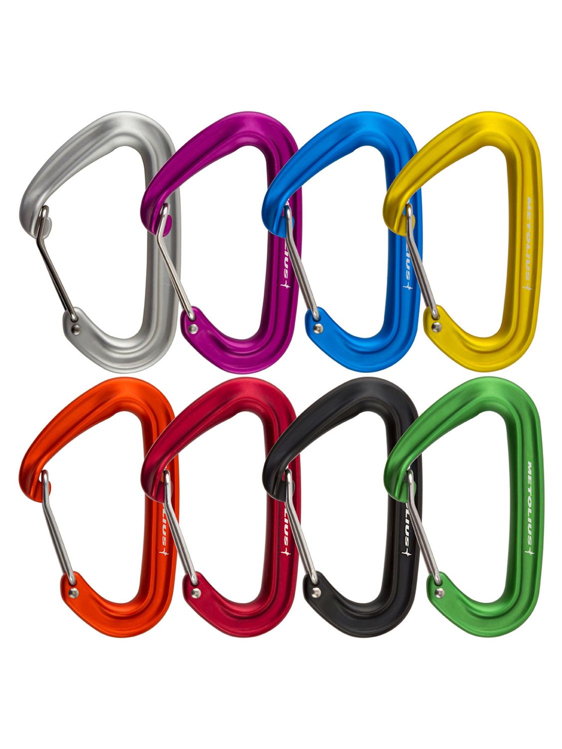 Metolius Bravo II Wiregate Carabiner, Color: Black