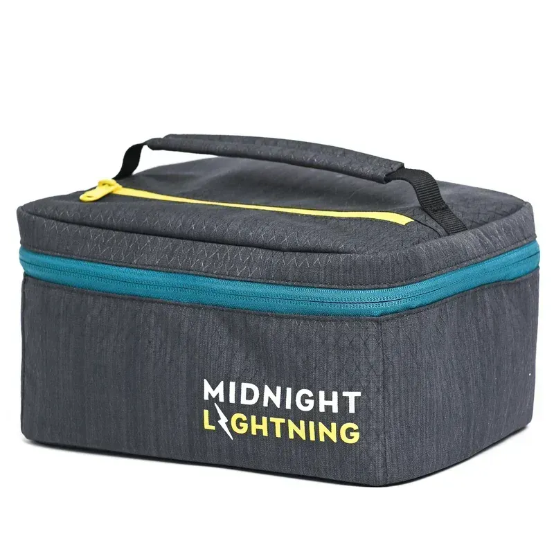 Midnight Lightning Anemone Chalk Bucket, Color: Midnight