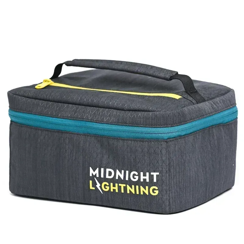 Midnight Lightning Anemone Chalk Bucket, Color: Midnight