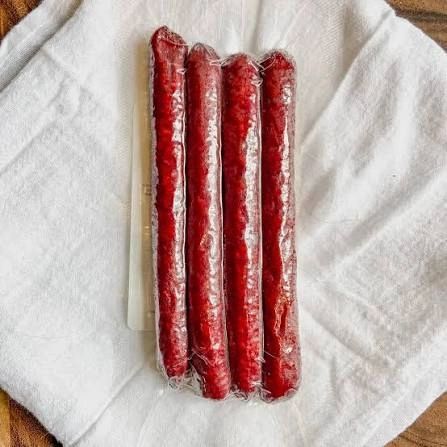Goat Sausage ready to eat