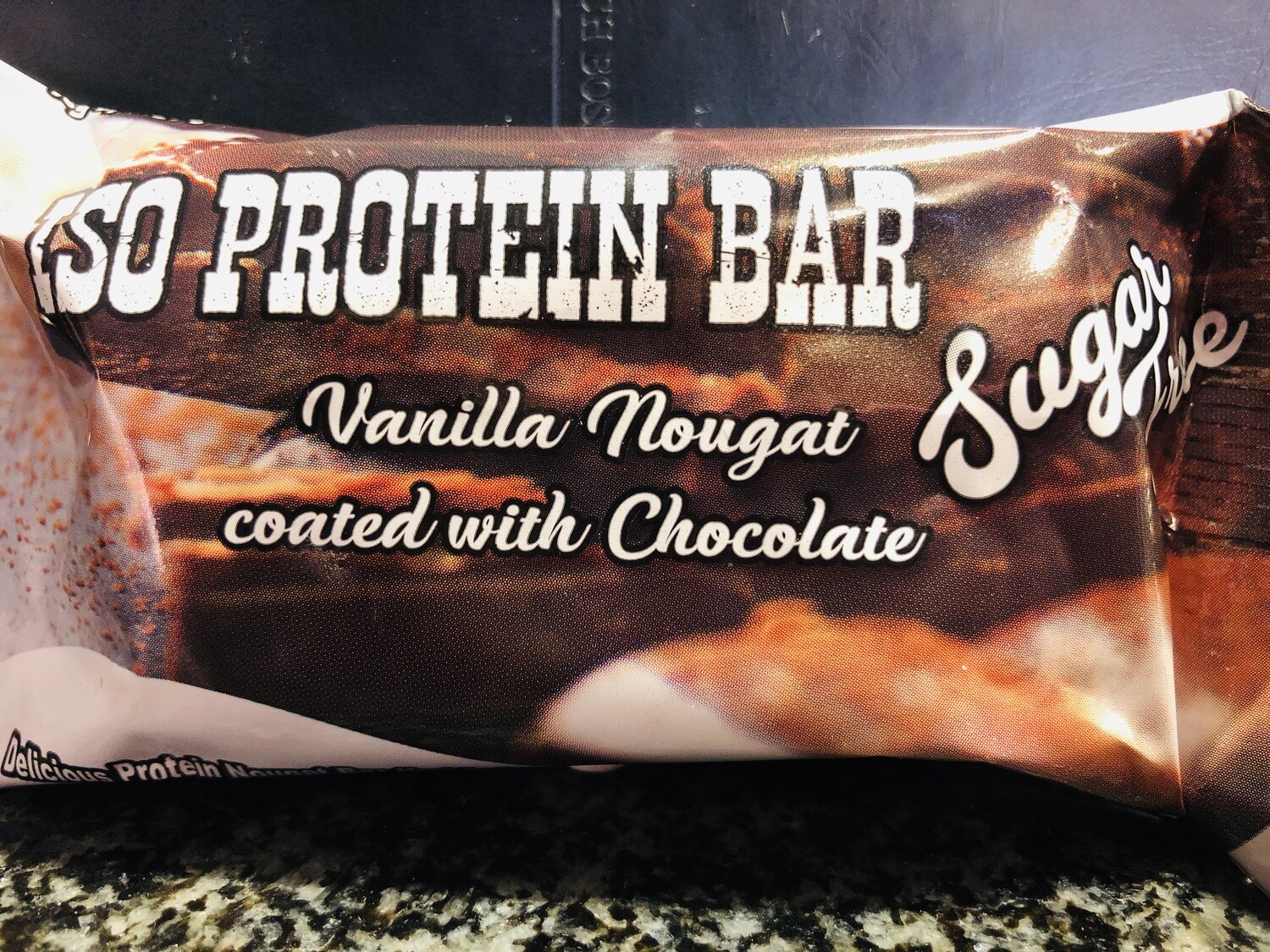 Nougat Protein Bar - Vanilla rolled with Chocolate
