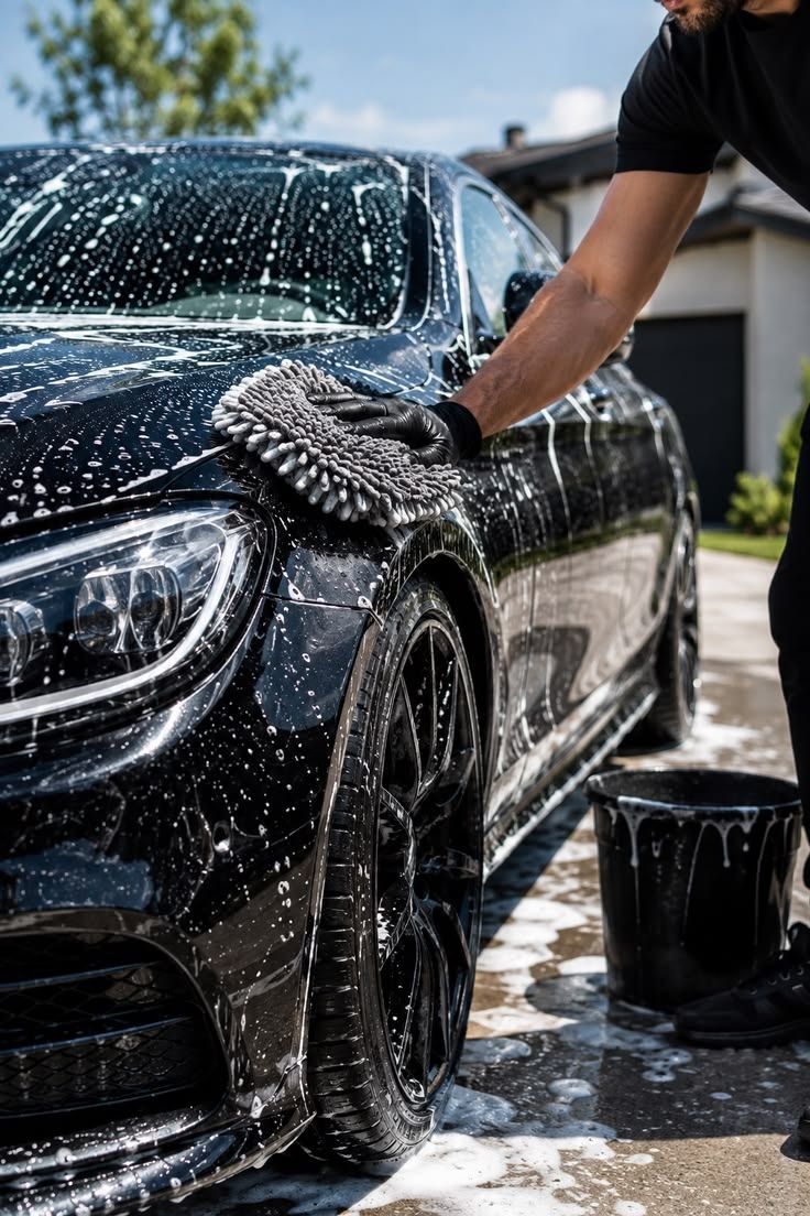 Outside car wash