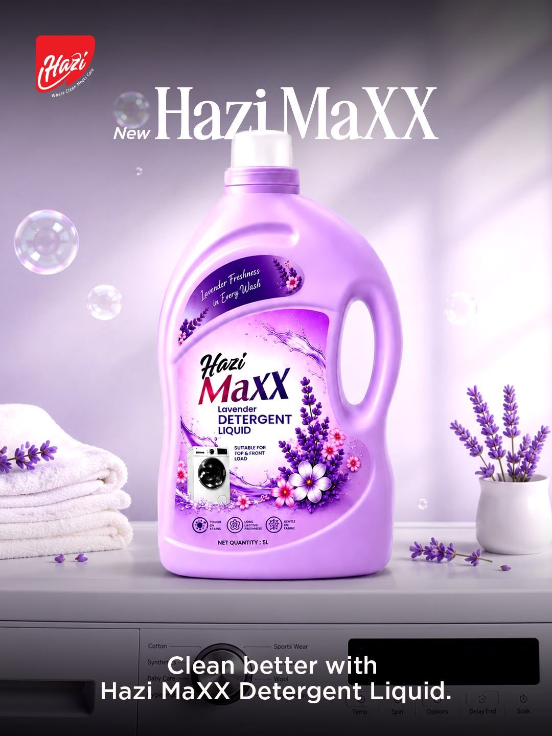 Hazi Maxx Detergent Liquid (5 liters)