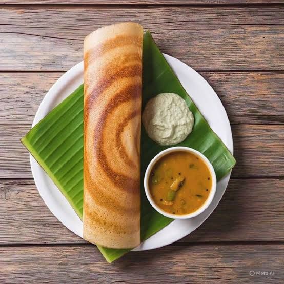 Dosa, Sambar, Chutney