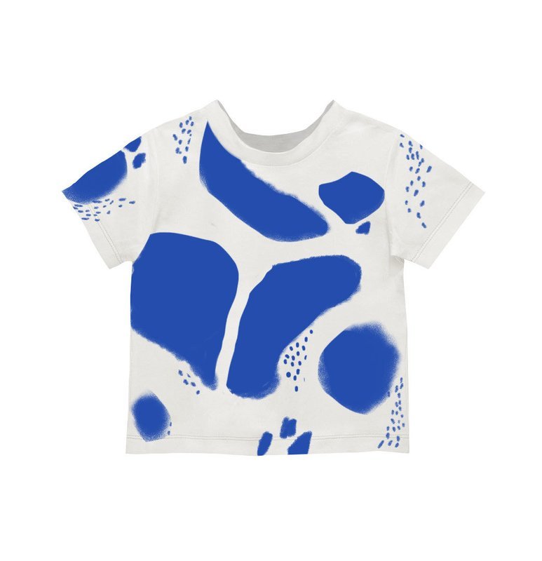 Happyclothes Kids Klein Camiseta modelo - regular, amarillo, algodón