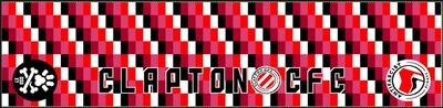 Clapton CFC scarf - home colours
