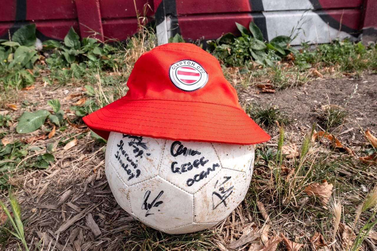 Clapton CFC red bucket hat