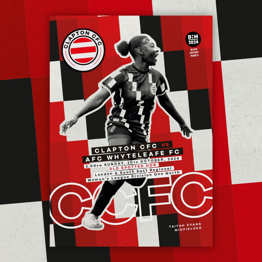 Bundle of Clapton CFC match programmes