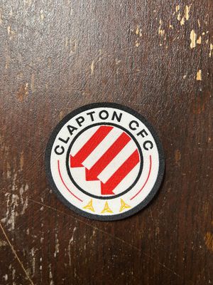 Clapton CFC arrows iron-on patch