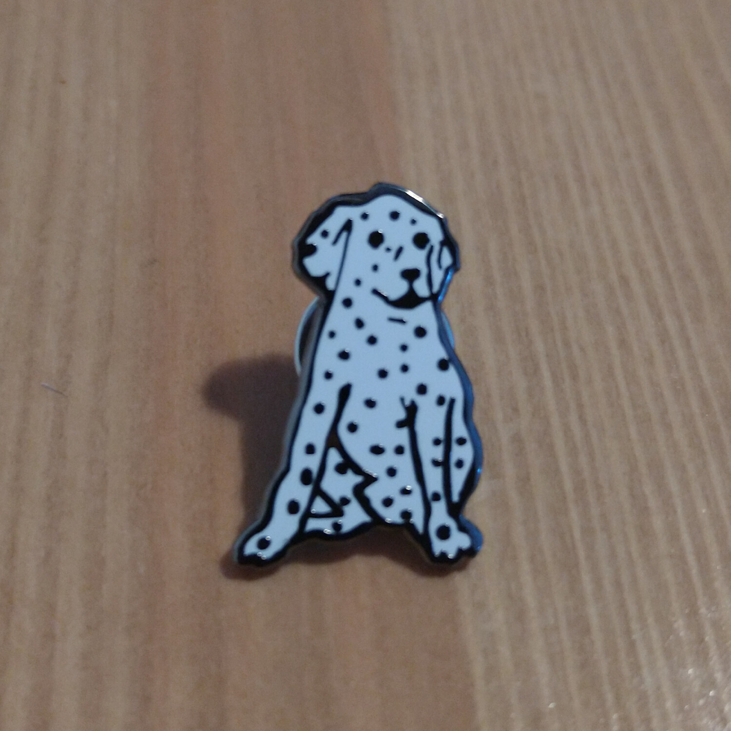 Old Spotted Dog Ground enamel badge