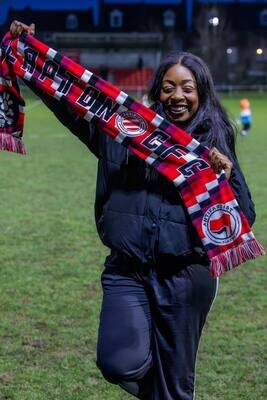 Clapton CFC scarf - home colours