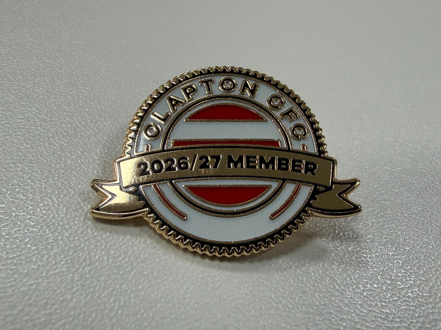 Clapton CFC members badge