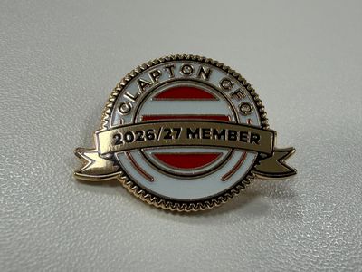 Clapton CFC members badge