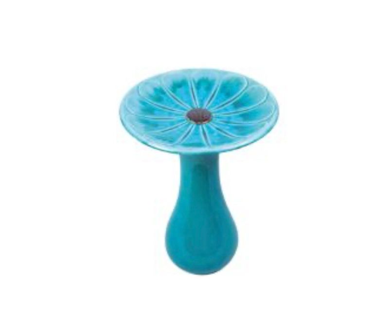 20 20" Sunflower Birdbath