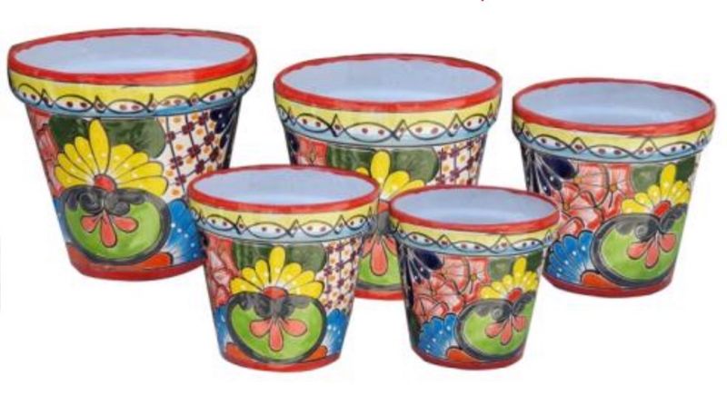 Mexican Talavera - Marceta Glass Mexican Talavera - Marceta Glass