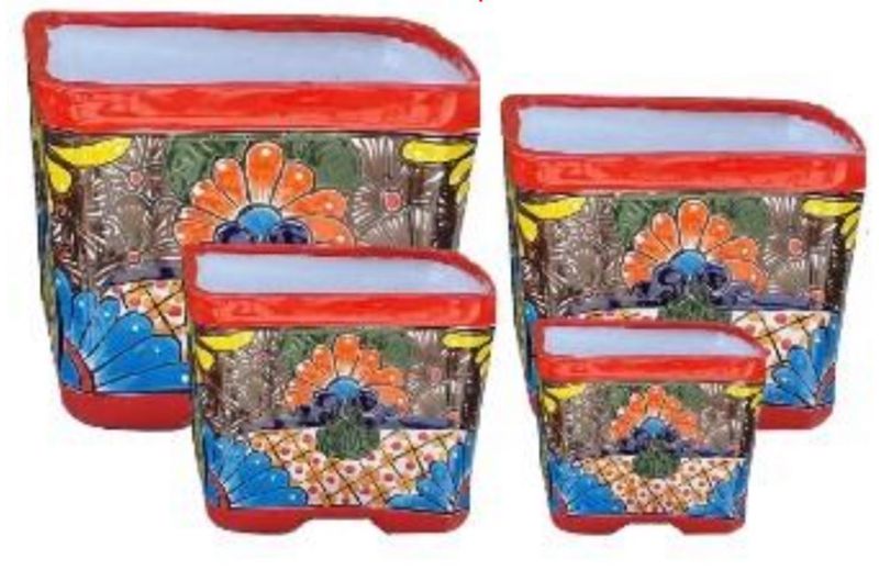 Mexican Talavera - Square Mexican Talavera - Square