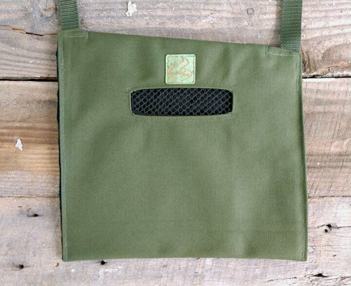 18oz Duck crossbody snake bag. (4 color choices)