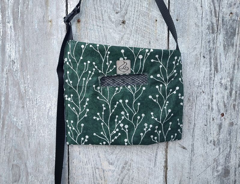 Babies Breath Forest-Crossbody snake bag