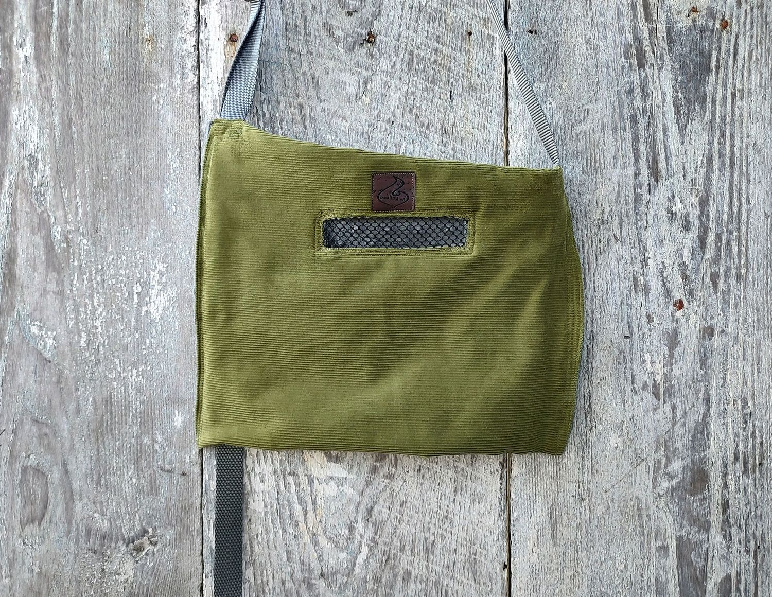 Proper Army-Crossbody snake bag