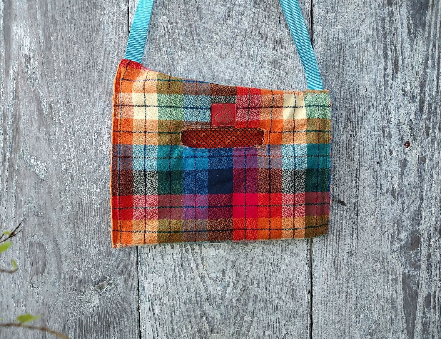 The Plaids (2 color/design options)-Crossbody snake bag