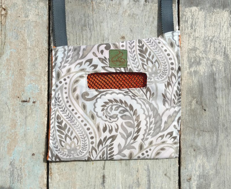 N.L. Paisley-Crossbody snake bag