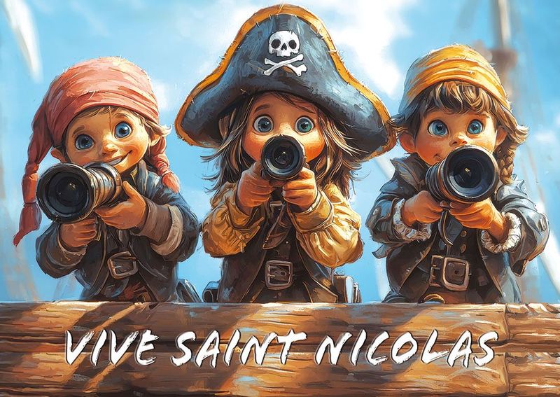 SAINT NICOLAS LES 3 P'TITS PIRATES