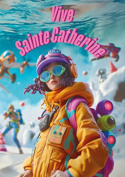 SAINTE CATHERINE REINE DE LA GLISSE
