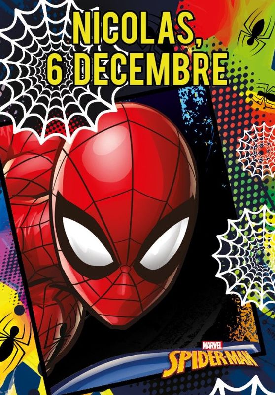 SAINT NICOLAS MARVEL SPIDERMAN