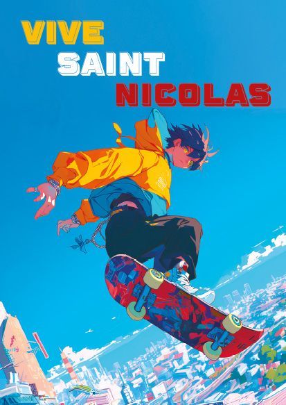 SAINT NICOLAS SKATEUR SAINT NICOLAS SKATEUR
