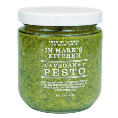 In Mark's Kitchen VEGAN Basil Pesto