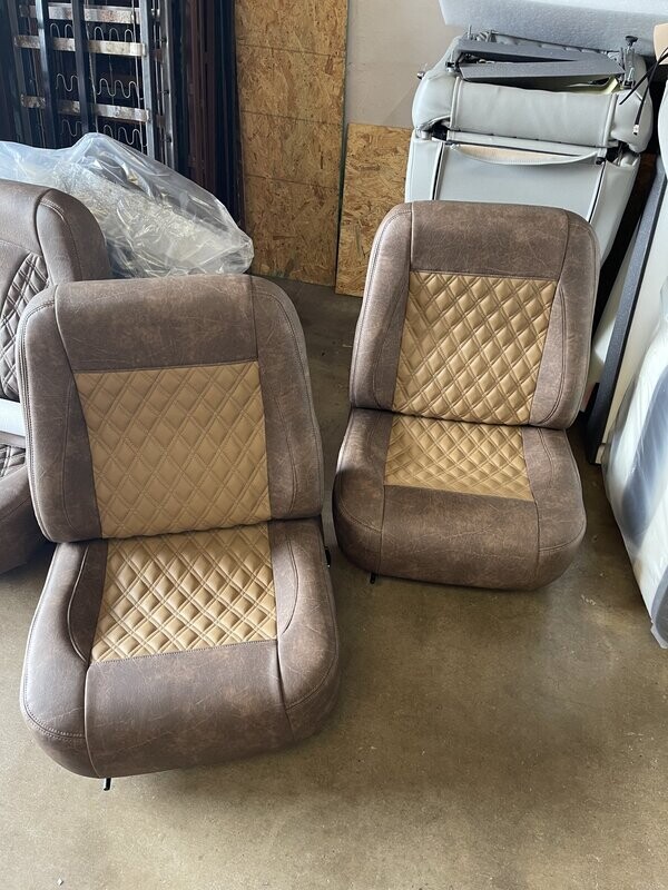 Double Diamond Bucket Seats