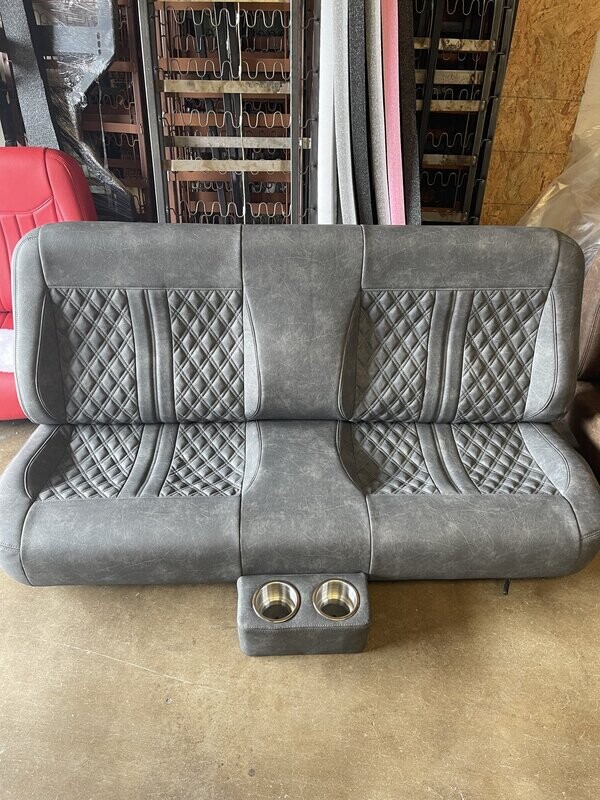 Double Diamonds Line Bench Seat