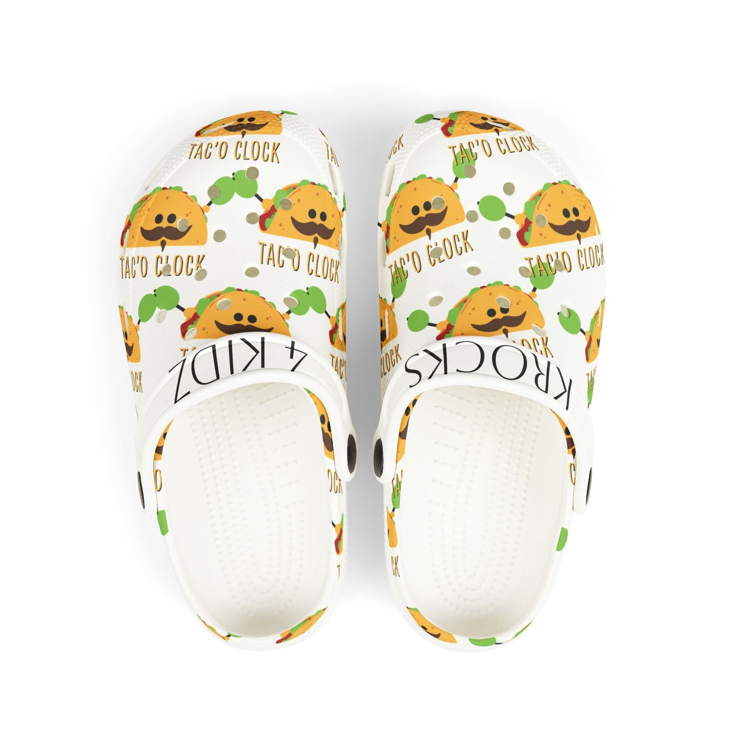 Krocks 4 Kidz | Taco Tuesday Clogs — Fiesta-Ready EVA Foam Shoes for Kids