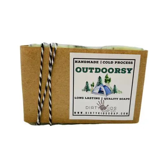 Outdoorsy Bar Soap / Cold Process / Moisturizing