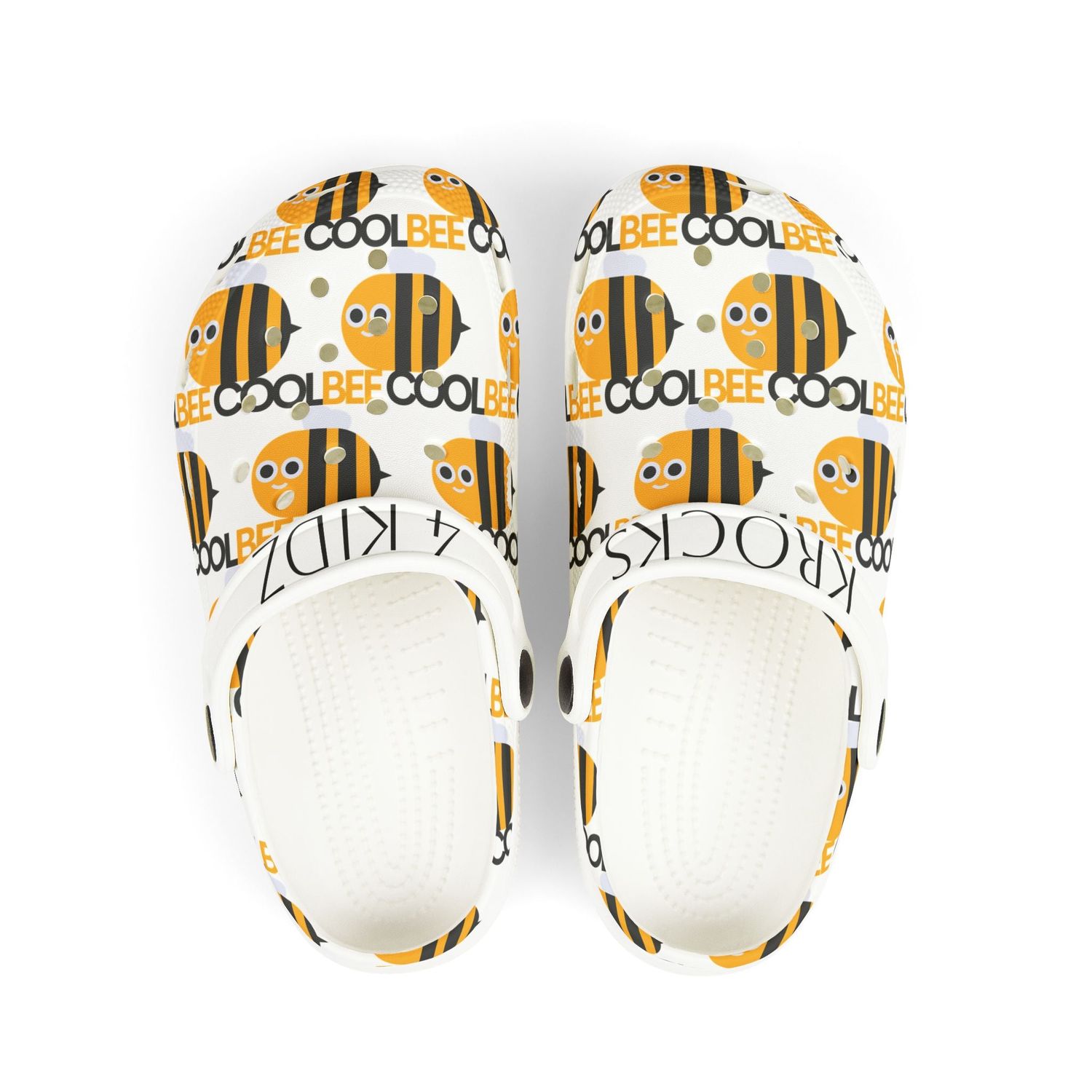Krocks 4 Kidz | Buzz & Bounce Bee Clogs — Sweet Slip-Ons for Little Explorers
