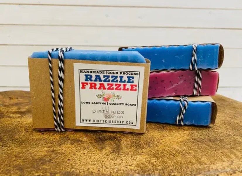 Razzle Frazzle Bar Soap /Cold Process /Moisturizing